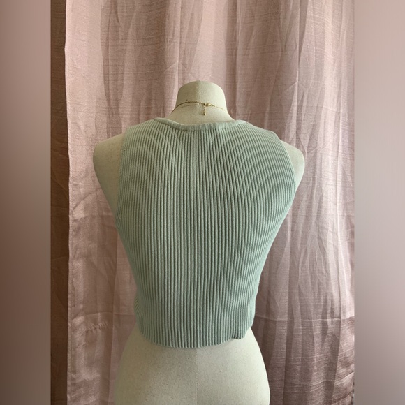 Zara mint green tank Top - Picture 3 of 4
